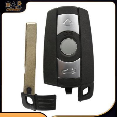กุญแจรถสำหรับ BMW 5 Series / X5 / X6 E61 E60 E70เปลือกรีโมทคอนโทรลปลอกกุญแจรีโมทอะไหล่ทดแทนอัตโนมัติ Ut ใบมีดพร้อมโลโก้