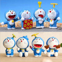 เด็กของขวัญวันเกิดของเล่น Doraemon ตุ๊กตาขนาดมินิสีฟ้าตุ๊กตาอ้วน Hand-Made Jingle Cat เค้กตกแต่งวันหยุดของขวัญสำหรับเพื่อน