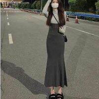 French temperament straps dress female autumn new design feeling small skirt waist show thin in the tail