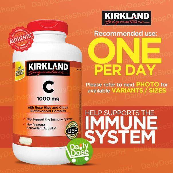 Kirkland Vitamin C 1000 mg Lazada PH