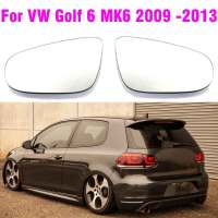 เลนส์กระจกมองหลังกระจกกระจกด้านข้างรถยนต์1ชิ้นสำหรับ VW Golf 6 MK6 2009 -2013 5K0857521 5K0857522