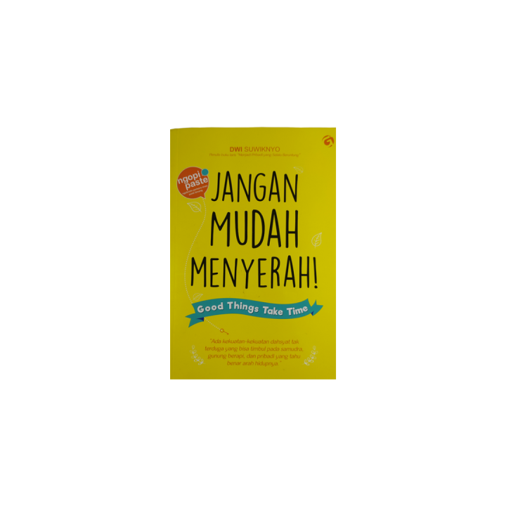 Buku Motivasi Islam Jangan Mudah Menyerah Genta Group Lazada Indonesia