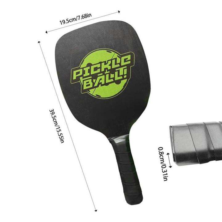 paddles-set-for-pickleball-soft-lightweight-wooden-racquet-set-sports-accessories-with-anti-slip-grip-quiet-pickleball-racket-for-patios-parks-gyms-lawns-yards-amazing