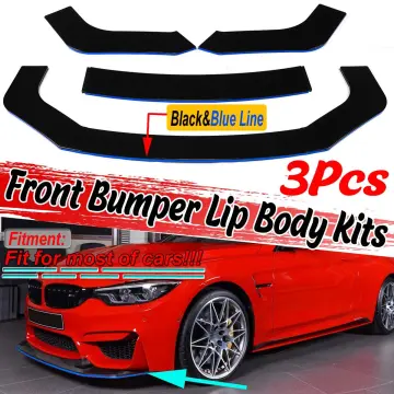 For Bmw G30 G31 Lci Mp Style 3pcs Front Bumper Lip Spoiler