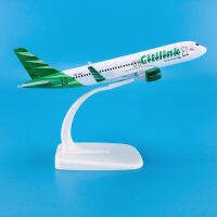 ABaza ขายร้อนสังกะสี Ally วัสดุ1:235 16ซม. เครื่องบินรุ่น Aircrafts Airbus A320neo Citilink เครื่องบิน ModelM