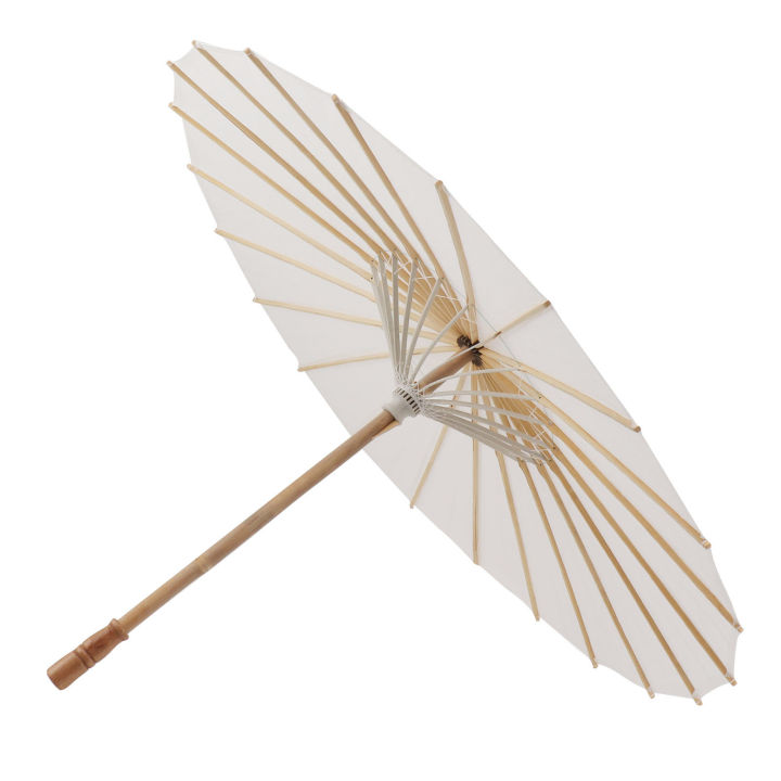 [Easybuy88] Kids Paper Parasol Bamboo And Paper Umbrella Chinese Style