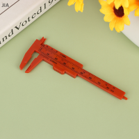 JIA 1PC แบบพกพาคู่ขนาด0-80มม.คิ้วพลาสติกวัด vernier caliper MINI