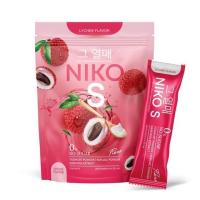 NIKO S   นิโกะ เอส ไฟเบอร์   น้ำชงผงบุกควบคุมน้ำหนัก รสผลไม้ ปราศจากน้ำตาล  คุมห้ว บรรจุ ห่อละ 5  ซอง