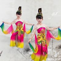 [COD] 2020 new classical dance performance costume female Change ancient children girls sleeves elegant flying Dunhuang