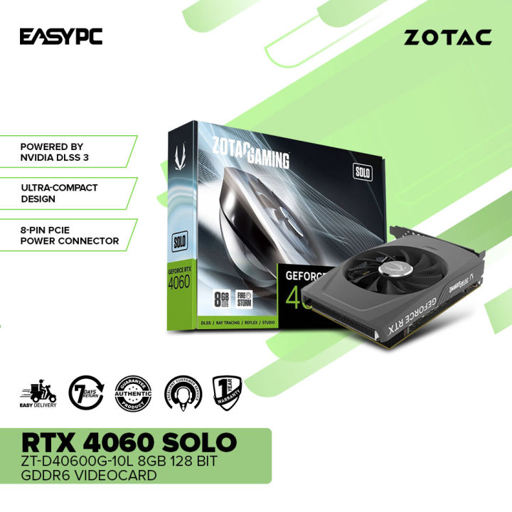 ZOTAC GAMING GeForce RTX 4060 8GB SOLO