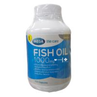 Mega Fish oil 1000 mg กระปุก 100 แคปซูล