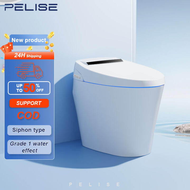 Pelise by Mitsushi Ceramic Smart Toilet Toilet Bidet Bathroom Flush Toilet Automatic technology