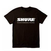 เสื้อยืด พิมพ์ลาย Kaos Baju DISTRO SHURE SOUND SYSTEM-DK_CLOTH cotton short sleeve Street style พร้อมส่ง