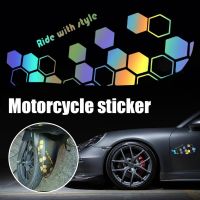 ▼♛ Motor Front Fender Comb Vinyl Sticker Universal Style Motorcycle Body Decor Decal Comb Stickers