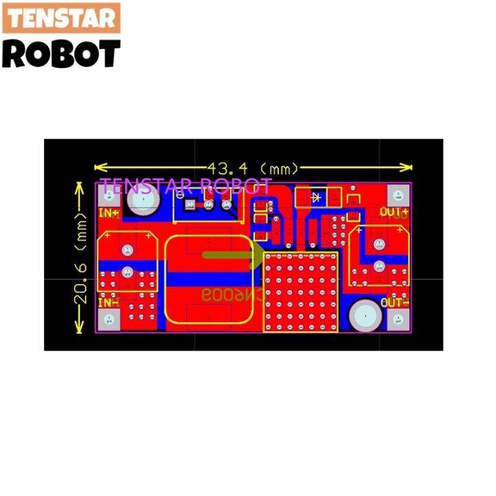 yf-tenstar-robot-xl6009-dc-dc-booster-module-supply-output-adjustable-super-lm2577-step-up