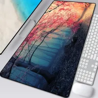 XXL Forest Series Interstellar Beautiful Cute Printing Mouse Pad Desk Pad Anime Pad Computer Player Mouse Pad PC Keyboard Mats