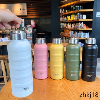 【ZHKJ】Stainless Steel Thermos Vacuum Insulated Tumbler Water Bottle Hot and Cold Drinkware Cup Jug Home Large Capacity 750ML 1000ML 5 Colors Available Ready Stock