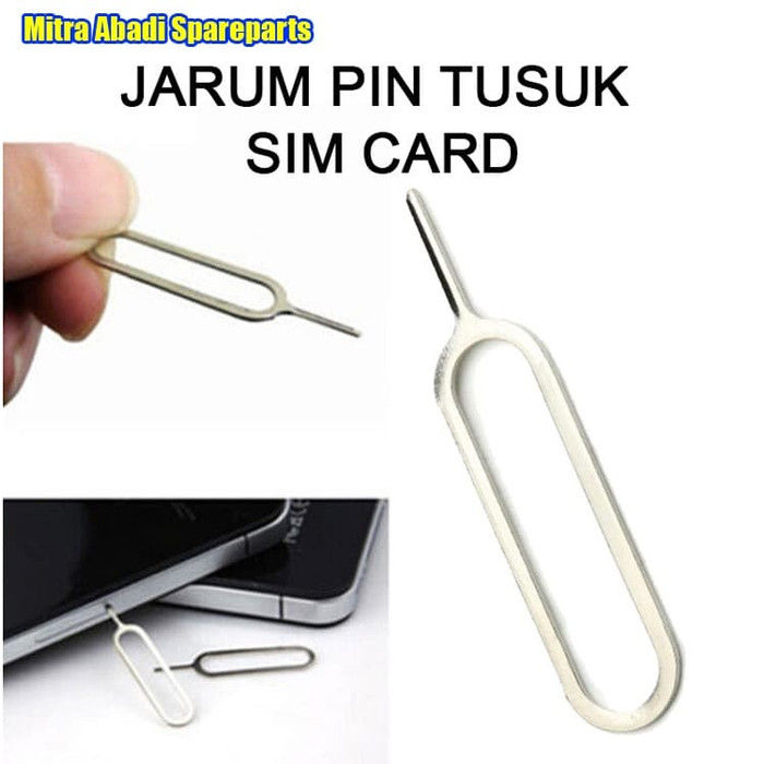 Pin Sim Card Injector / Pin Tusukan Kartu / Jarum Hp / Tusukan Memory ...