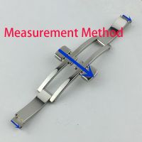 “：{ Mod Longines Tissot Watch Parts Watch Clasp Watchband Buckle Stainless Steel Buckle Watch Accessories Double Press Butterfly