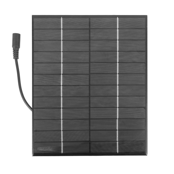 12V  Mini Solar Panel Polycrystalline Solar Cells Silicon Epoxy Solar  DIY Module System Battery Charger + DC output 