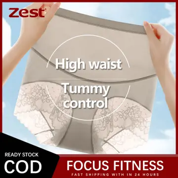 2pcs Women's Underwear Tummy Control Thong High Waisted Body