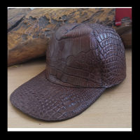 Cool Genuine Crocodile สีน้ำตาลเม็ดมะขาม หมวกแก็ป ขนาดของหมวก ไซต์มาตรฐาน ปรับระดับได้