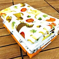 17 Colors Cute Printed Kitchen Towel Cotton Tea Napkin Soft General Hand Face Towel Home Outdoor Travelling 70X45cm