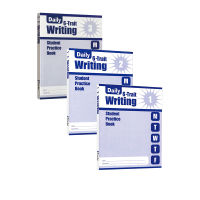 Daily 6-train writing Grade 1-3 se daily exercise series system writing exercise book assignment book 3 volumes sold together with the original Evan Moore of California teaching assistant English