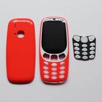 【❖New Hot❖】 xuren5304977 เคสฝาครอบประตูกระจกทั้งชุดใหม่สำหรับ Nokia 3310เคสกรอบกลางด้านหน้าปลอกพร้อมแผงสัมผัส2016เวอร์ชั่น