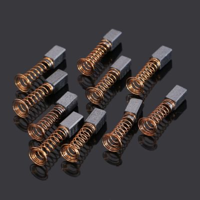 HH-DDPJ20pcs Mini Drill Carbon Brush Dremel Rotary Tool Spare Parts For Generic Electric Motor Power Tool Accessories 5x5 X8mm 10 Pairs
