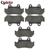 Cyletp Motorcycle Front and Rear Brake Pads for Honda GL1100 GL1200 Goldwing GL 1100 1200 CB 1100 R CBX1000 VF 500 750 1000 F