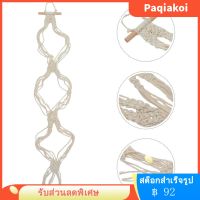 Paqiakoi หมวกแขวนหมวก macrame หมวกจัดเก็บสำหรับผนังคาวบอยที่ถือมือทอผ้าแขวนหมวกจัดระเบียบ