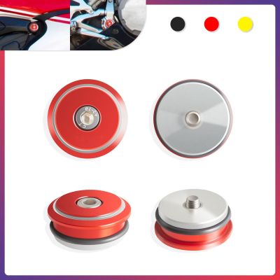 Motorcycle Refit Aluminum Frame Hole Caps Cover Fairing Guard For Ducati Paingale 899 959 1199 1199S 1299 1299S