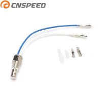 Cnspeed เครื่องส่งเซ็นเซอร์อุณหภูมิเซตเครื่องนอนสีชมพูน้ำอุณหภูมิเซ็นเซอร์วัดอุณหภูมิมิเตอร์รถยนต์หน่วยผู้ส่งเซ็นเซอร์1/8 Npt 1/8 "Yc100665