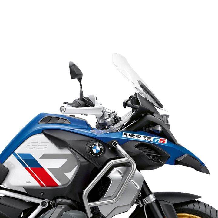 อุปกรณ์ป้องกันมือรถจักรยานยนต์-bmw-สติกเกอร์สำหรับ-bmw-40ปี-xr-rt-gs-r1250-rt-f850-r1200-f750ผจญภัยสติกเกอร์รูปลอกอุปกรณ์เสริมสำหรับผู้ขับขี่