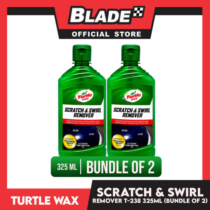 Turtle Wax Scratch and Swirl Remover T238 325ml (Bundle of 2) Lazada PH