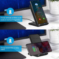 FDGAO 20W Wireless Charger Dock Station 2 In 1 Fast Charging Stand สำหรับ 14 13 12 11 XR 8 3 Pro Samsung S22 S21 S20