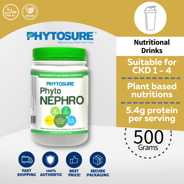 Phytosure Phyto Nephro Powder Multivitamin Protein Mineral Powder Meal