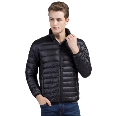 ZZOOI Brand Winter New MensDown Jacket Casual White Duck Down Light Down Men Warm Coat male men clothes 2020