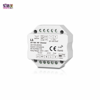 L1 01-10V RF + Push Dimmer 110-240V AC Push-Dim 2.4g RF dimming DIP switch Max 1.5A (AC)