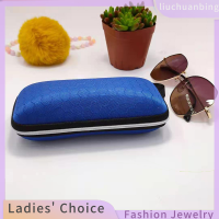[COD] liuchuanbing Jewellery แว่นกันแดดแนวสปอร์ตสีแบบเรียบง่ายเคสมีซิปสำหรับใส่แว่นสายตาสั้นสุดสร้างสรรค์กล่องแว่นตากันน้ำผ้า