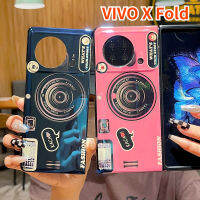 Lonee เคสเคสสำหรับ VIVO X พับเคสครอบโทรศัพท์ปลอกกล้องย้อนยุค