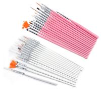 Nail Art Line Carving Drawing Pen Design Brush Set Crystal Diamond Rod Phototherapy Painting Brushes Manicure Nail Art Tool Artist Brushes Tools