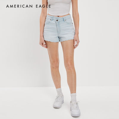 American Eagle Stretch Denim Mom Short กางเกง ยีนส์ ผู้หญิง มัม ขาสั้น (NWSS 033-7421-868)