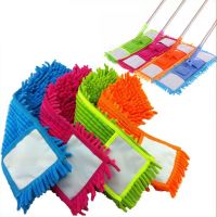 【TIMIN Home Tools】 หัวซับเปลี่ยนแผ่นทำความสะอาดเสื่อ Chenille เติมครัวเรือนฝุ่นเหมาะสำหรับพื้น