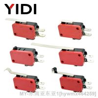 V-15 V-151 V-152 V-153 V-154 V-155 V-156-1C25 Micro Switch 16A 250VAC SPDT Momentary Travel Limit Switch 1NO1NC Lever Roller