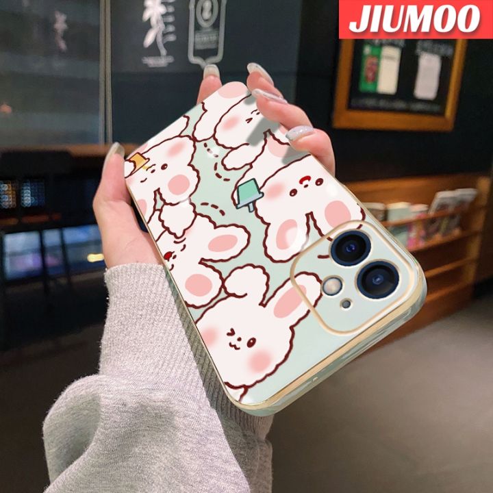 เคส-jiumoo-สำหรับ-xiaomi-redmi-note-7-note-7-pro-note-7s-เคสลายการ์ตูนน่ารักสำหรับดีไซน์ใหม่กระต่ายเครื่องดื่มหรูหราเคสโทรศัพท์แบบชุบโลหะเคสซิลิโคนแบบนิ่มเคสกันกระแทกป้องกันคลุมทั้งหมดเลนส์กล้องถ่ายรู