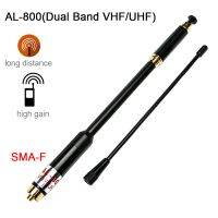 Handheld Walkie-Talkie Rod Antenna Telescopic Antenna Radio Antenna AL-800 Dual Band 144/430MHz SMA-Female for WOUXUN HYT BAOFENG BF-888S UV-5R Walkie Talkie Antenna