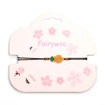 Fairywoo Sweet Flower Bracelet Handmade New Women Collocation