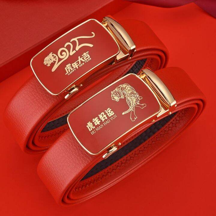 2022-to-tiger-tiger-red-sashes-male-benmingnian-gift-leather-men-marry-outside-red-leather-belt-in-black